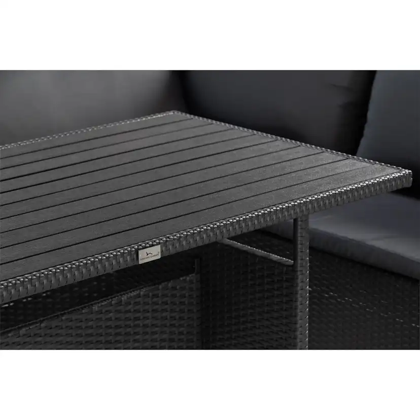 Loungegrupp Comfort Garden James Light Soffgrupp Utomhus 5-sits med Bordsskiva i Aintwood