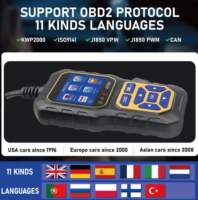 Felkodsläsare heed OBD II Pro 3,2″ Till Bil Elektronisk