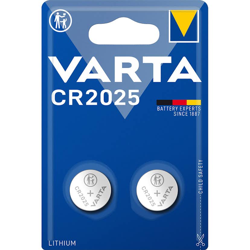 Batteri VARTA Litium CR2025 2-Pack