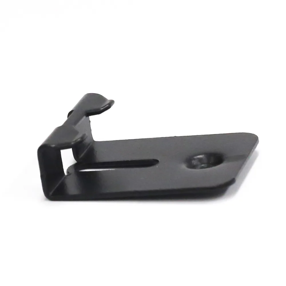 Kantclips gop Woodlon Elegance Svartlackerade 25 st