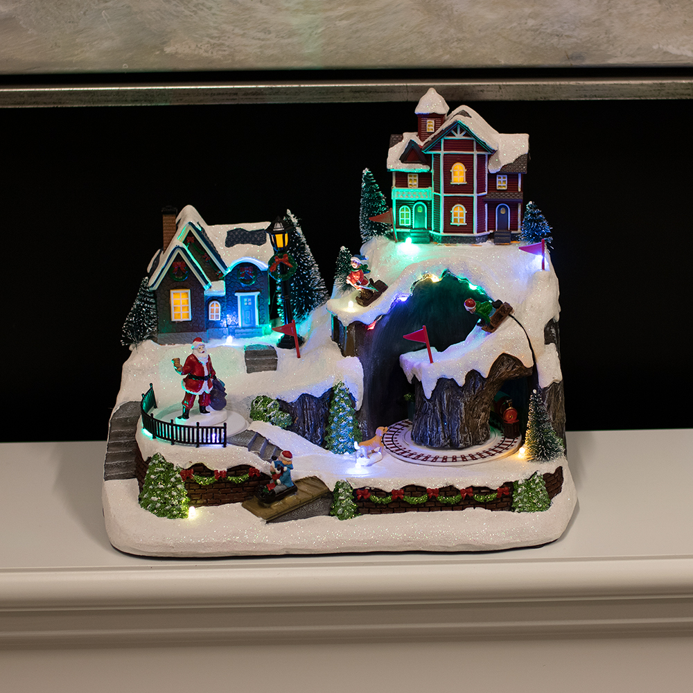 Julby Nordic Winter Mountain Town