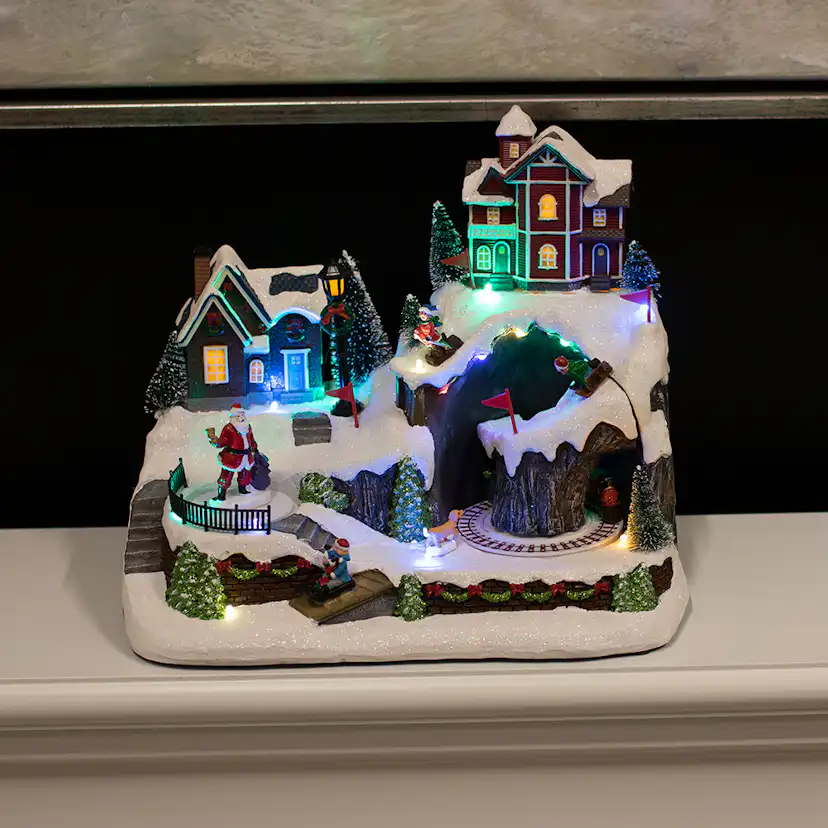 Julby Nordic Winter Mountain Town