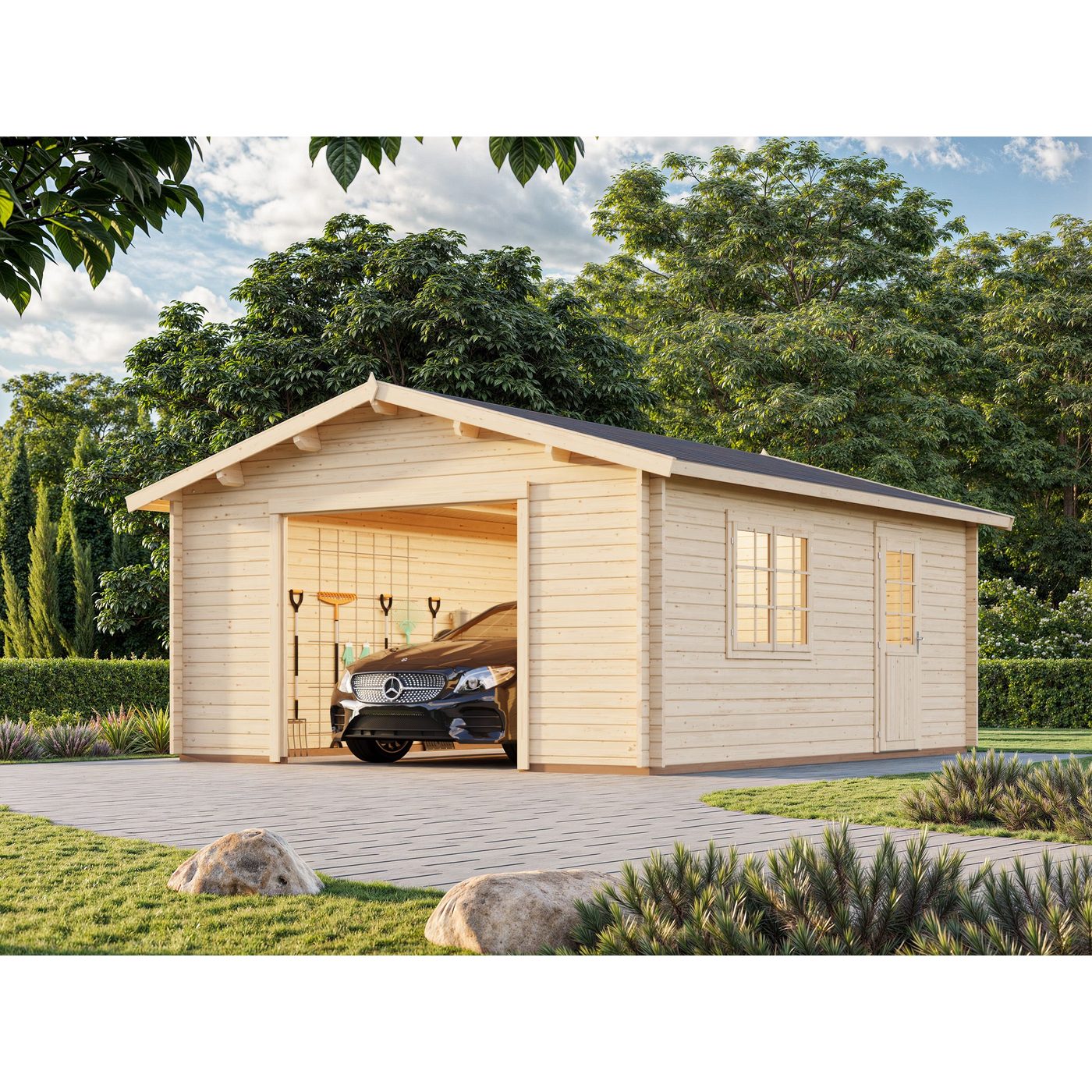 Garage Palmako Roger 23,9 m2 utan Port
