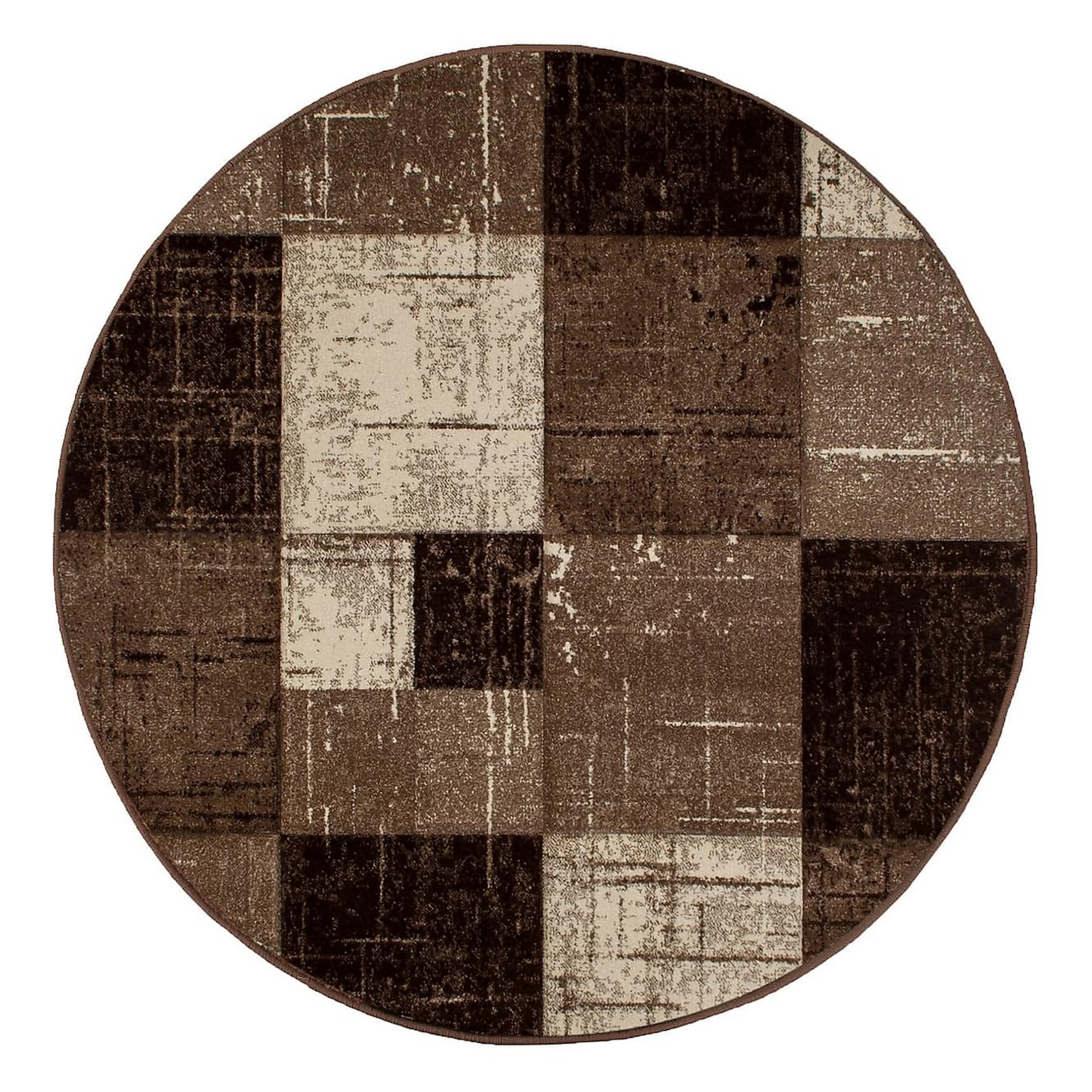 Friezematta KM Carpets London Square Rund