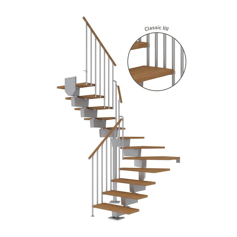 Vinkeltrappa Dolle Dubai Ek Oljad 1/2 Classic IIII