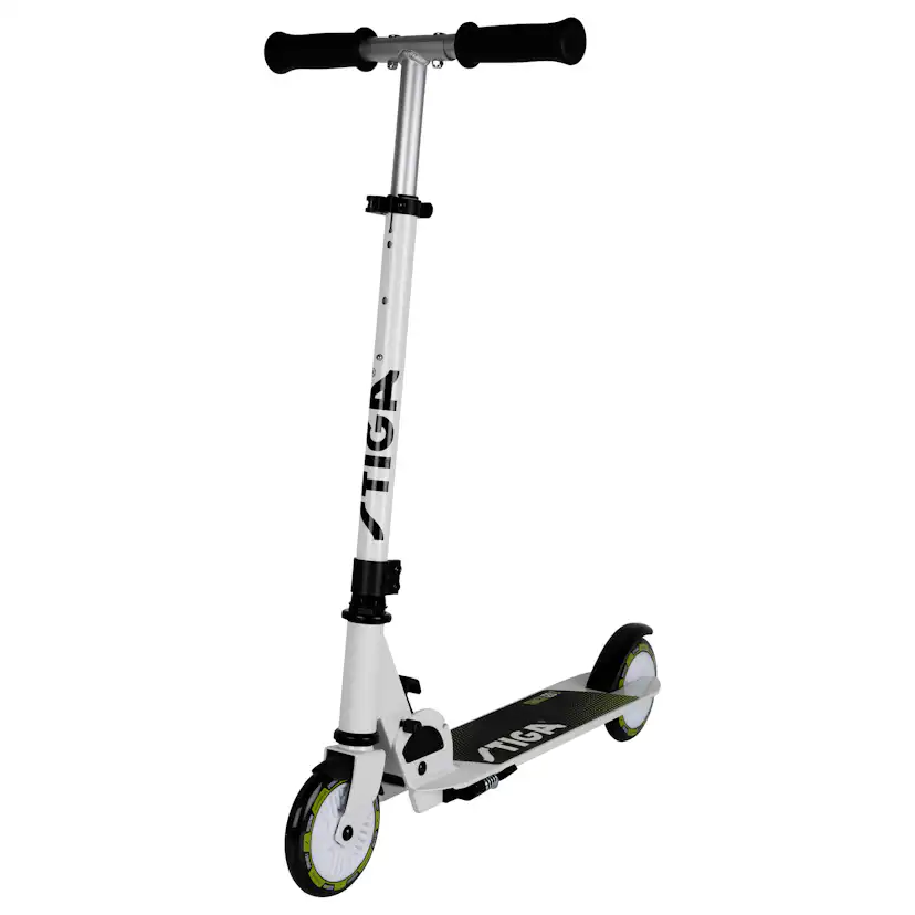 Sparkcykel STIGA Sports Kick Scooter Track 120-S White/Lime
