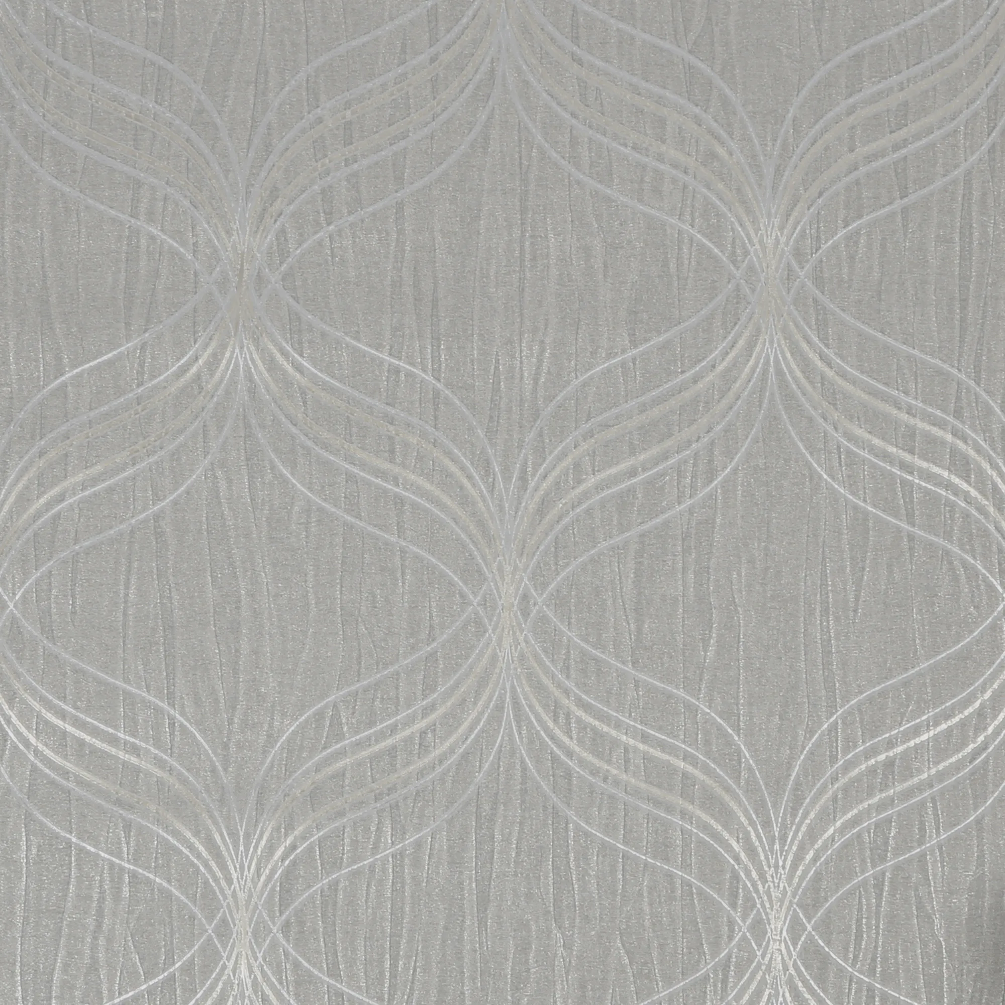 Tapet Boutique Optical Geometrisk Silver