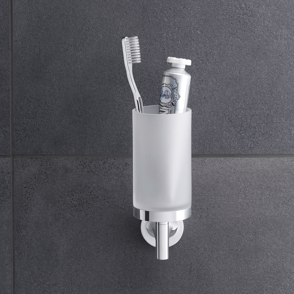 Glashållare Duravit Starck T 009931 Krom Krom/Frostat glas