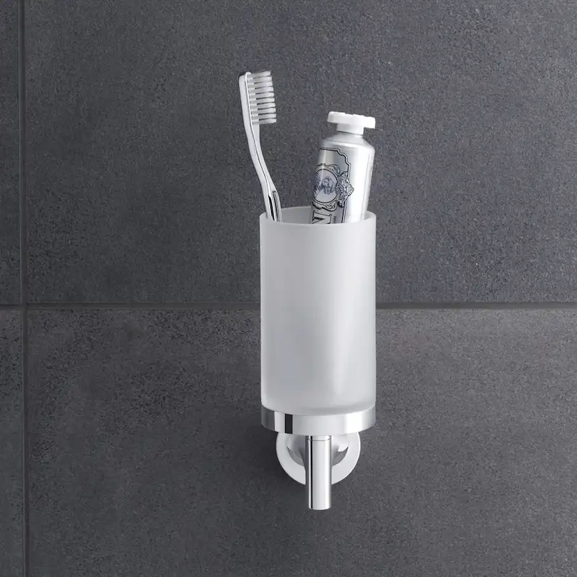 Glashållare Duravit Starck T 009931 Krom Krom/Frostat glas