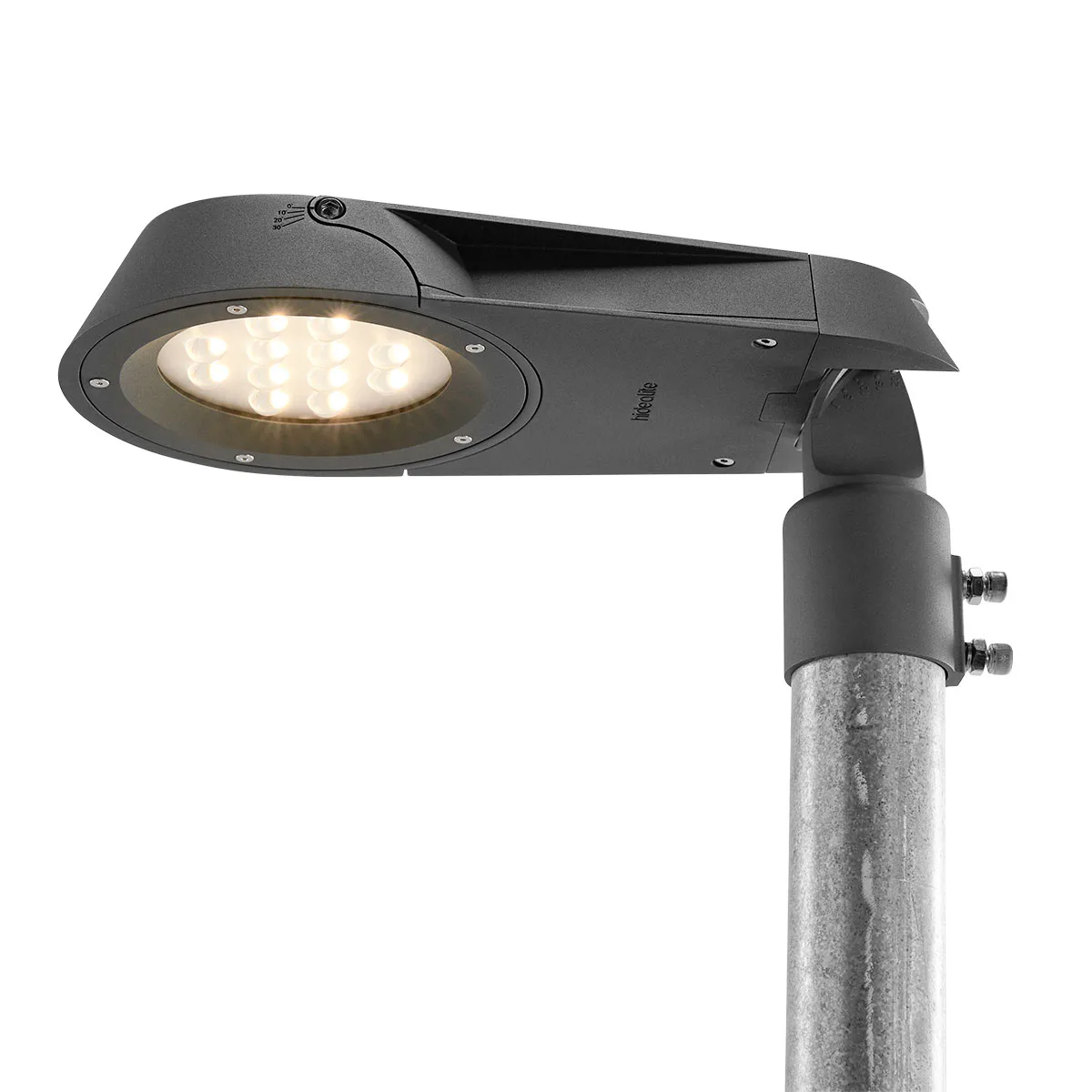 GATUARM 10,5-31W 1140-3000LM 3/4K SHARP POST ASYM ANTRACIT Antracit