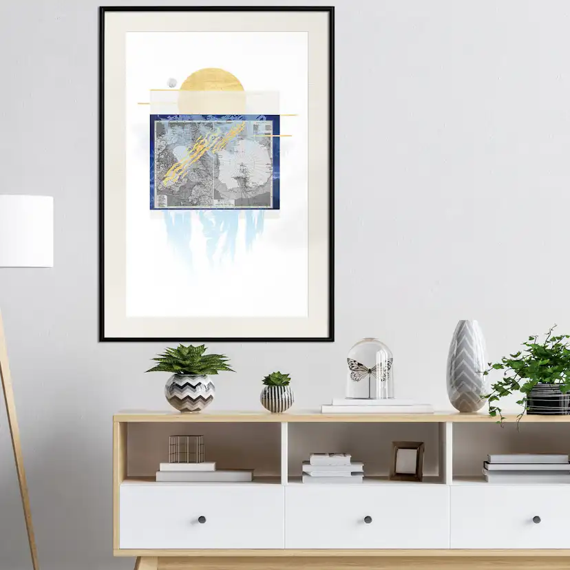 Poster Artgeist Affisch Antarctica