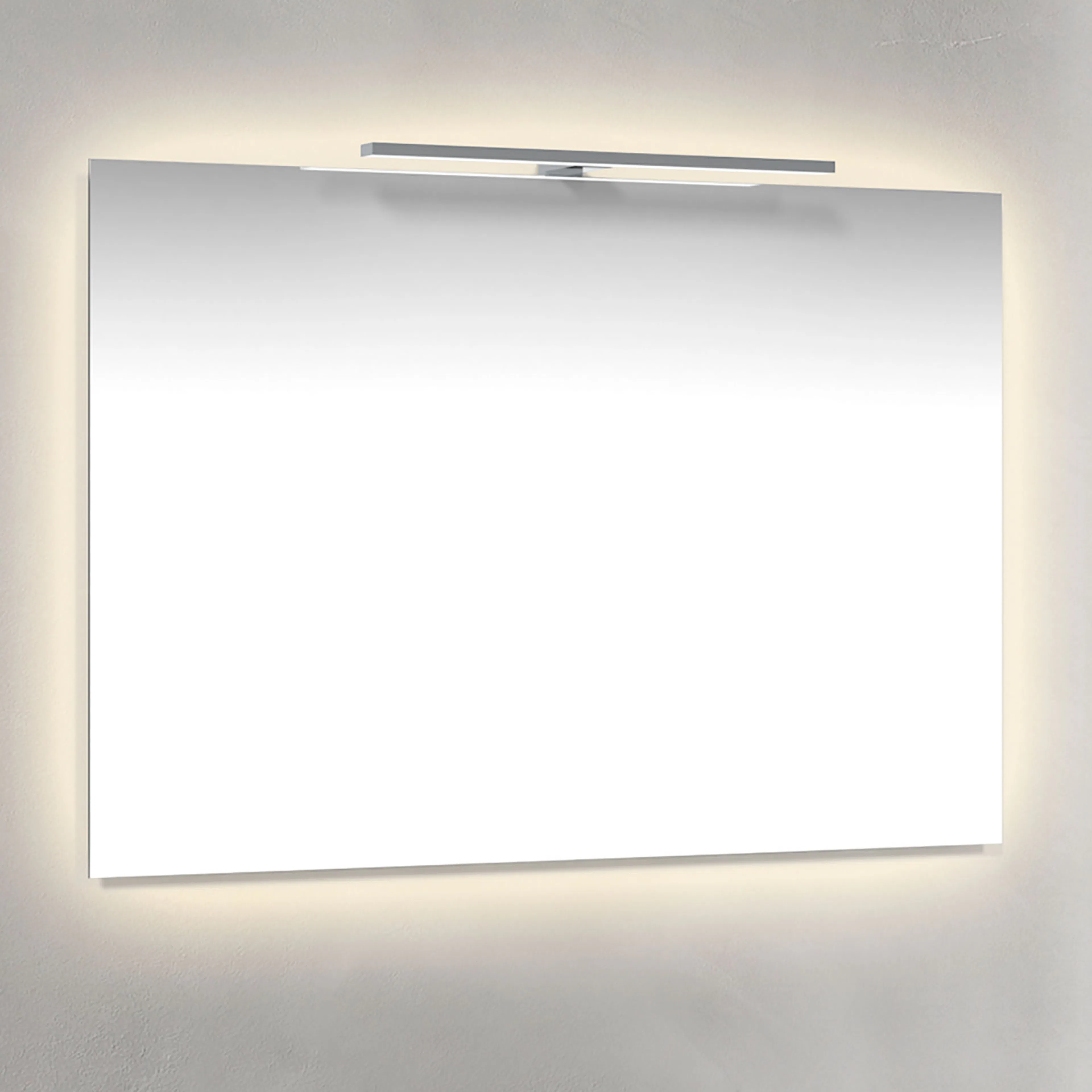 Spegel 100x70 Amb T-LED Bredd: 1000 mm
