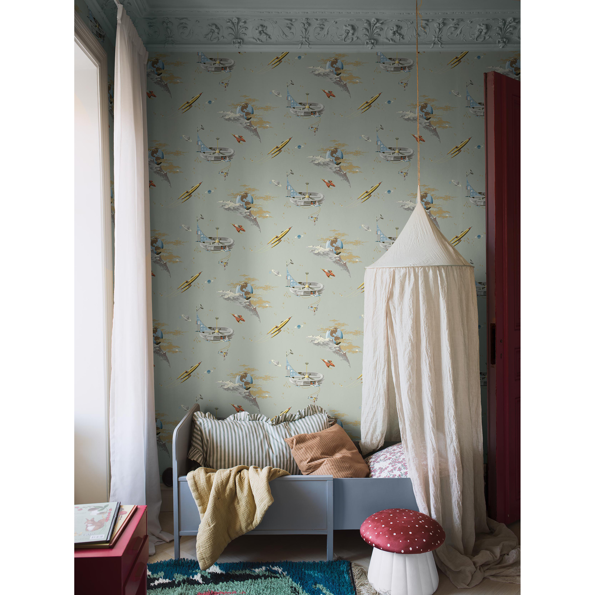 Tapet Boråstapeter Fairyland Space Adventure 8154