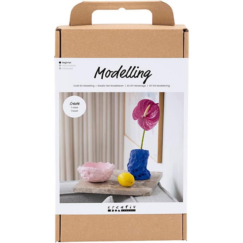 DIY-kit Creativ Company Modellera Vas och Skål