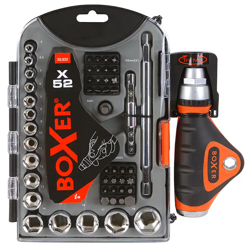 Hyls-/Bitsset Boxer 52-delar