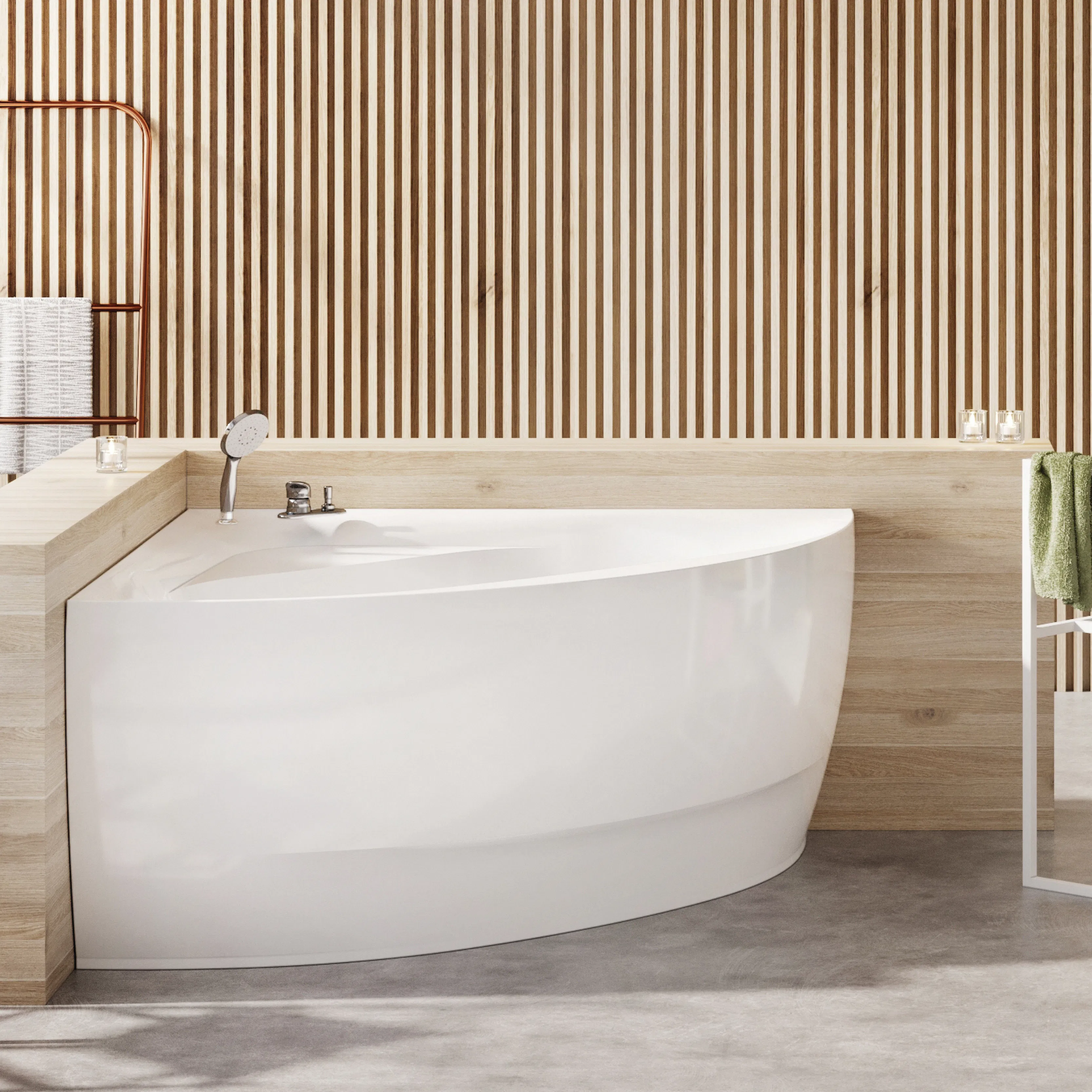 Bubbelbadkar Swebad Visby