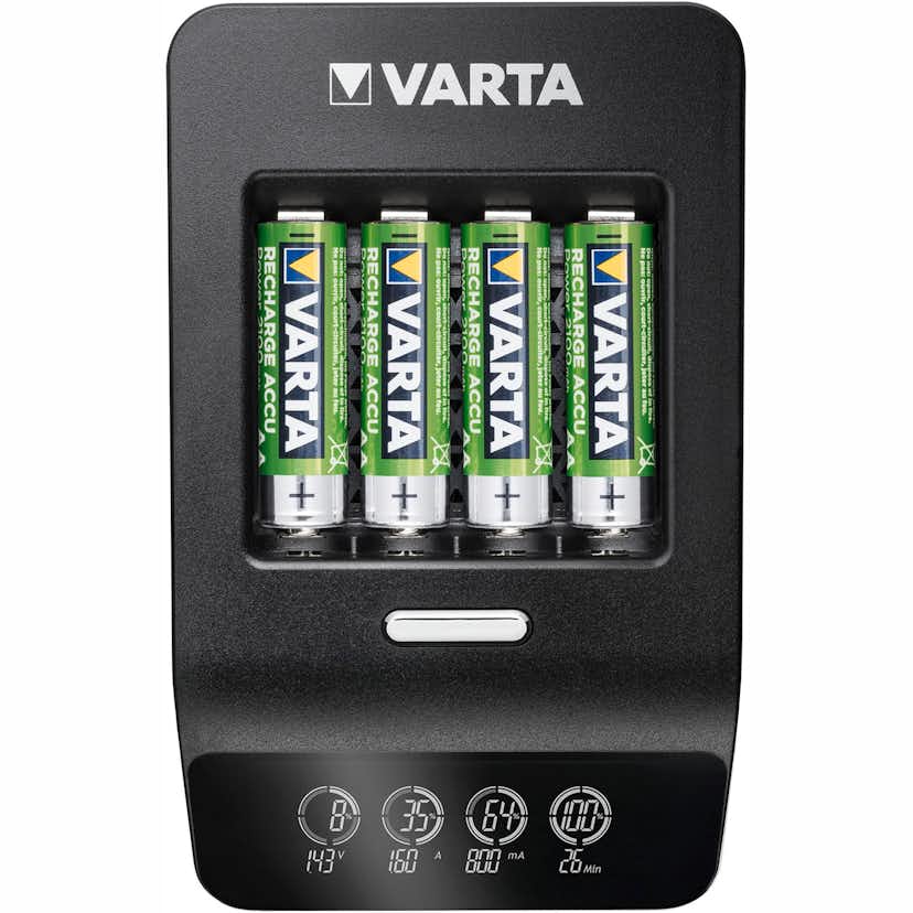 Laddare VARTA LCD Ultra Fast Charger AA/AAA