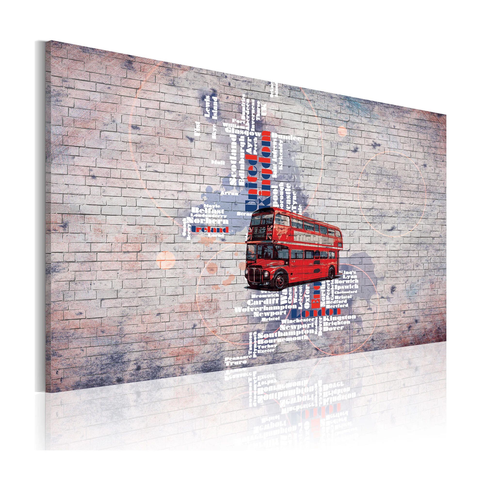 Tavla Arkiio Runt Storbritannien Av Routemaster