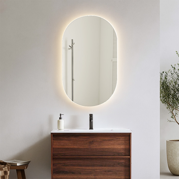 Spegel Bathlife Lyster Oval