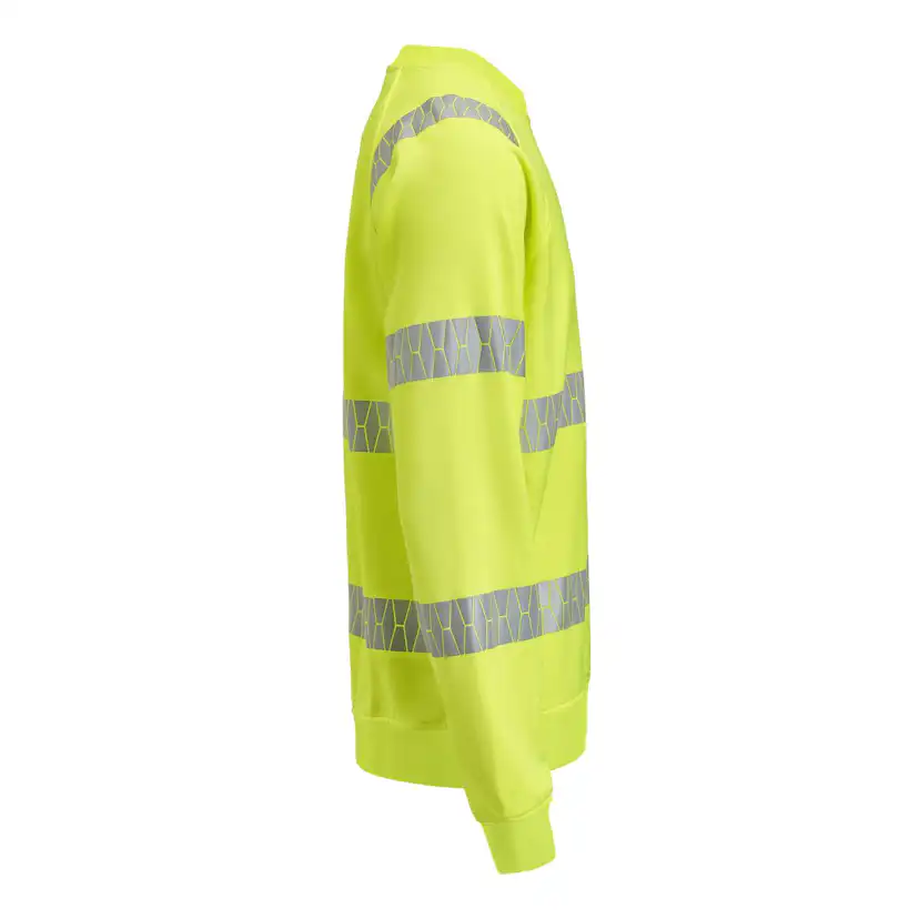 Sweatshirt Jobman Varsel HV Gul