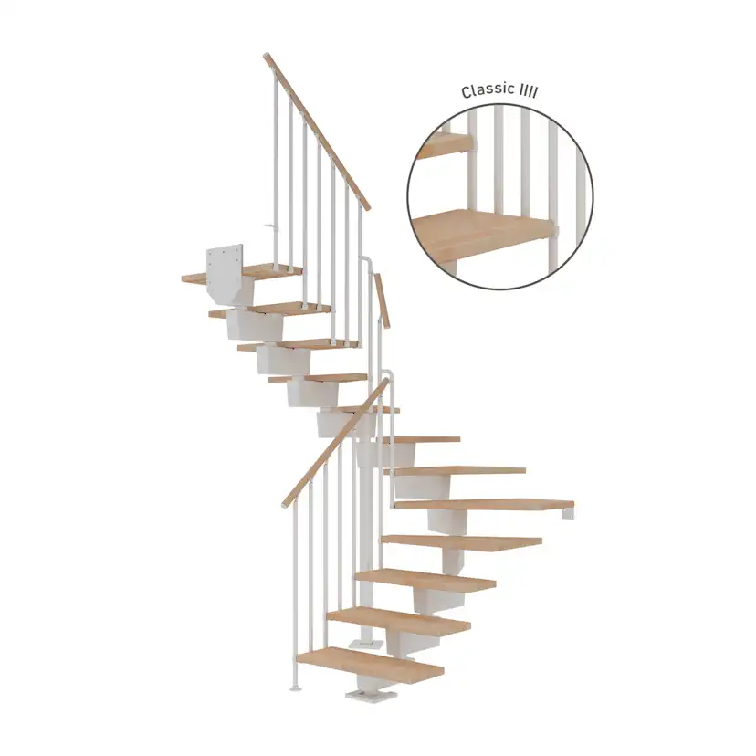 Vinkeltrappa Dolle Dubai Bok Oljad 1/2 Classic IIII