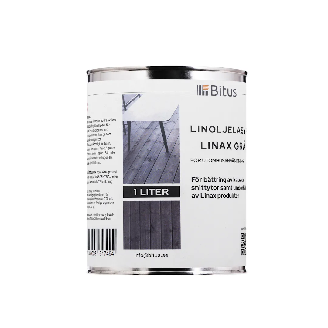 Olja Jabo Linax Grå 1Liter till bra pris hos Golvshop.se