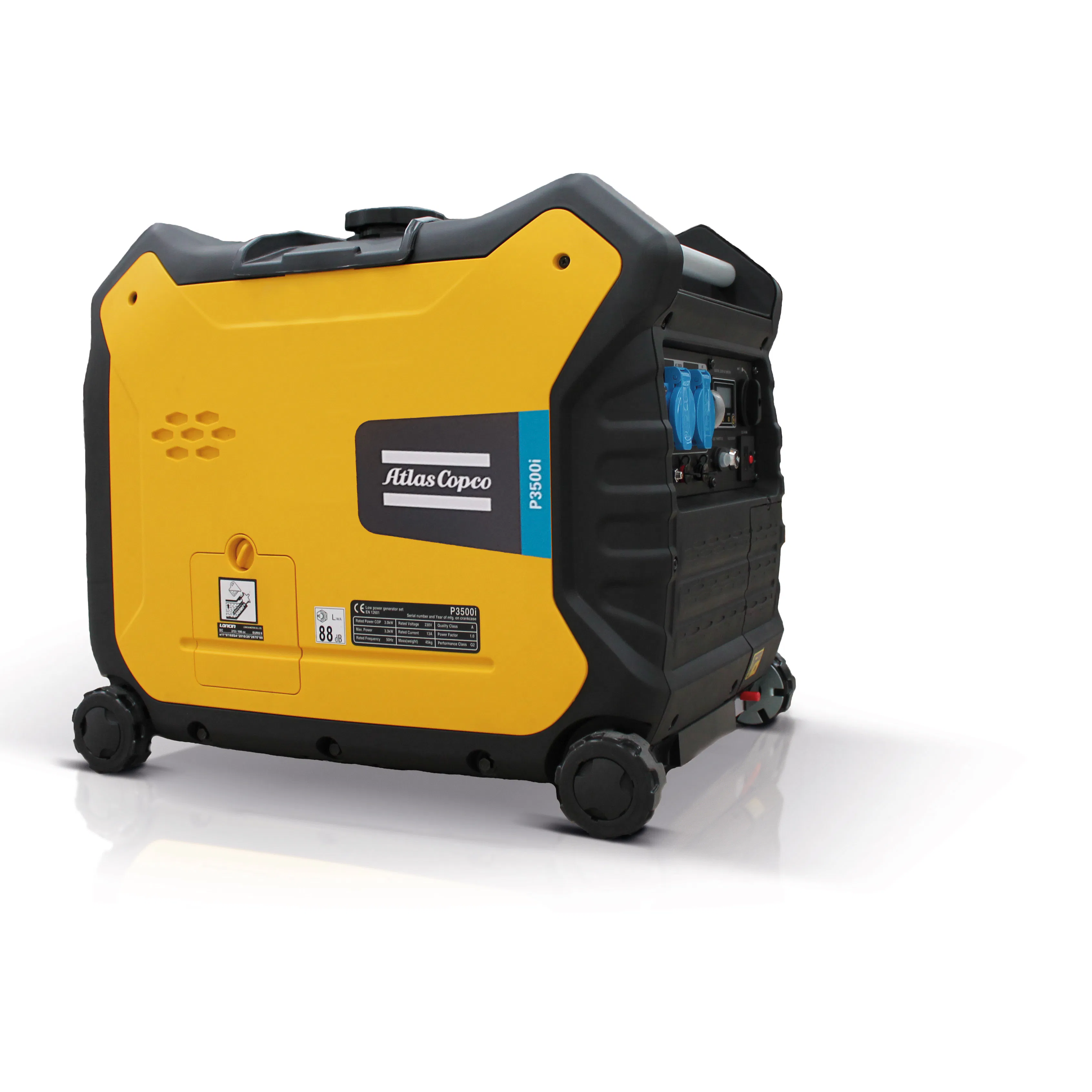 Elverk Atlas Copco P3500i Inverter 3 kVA 230 V