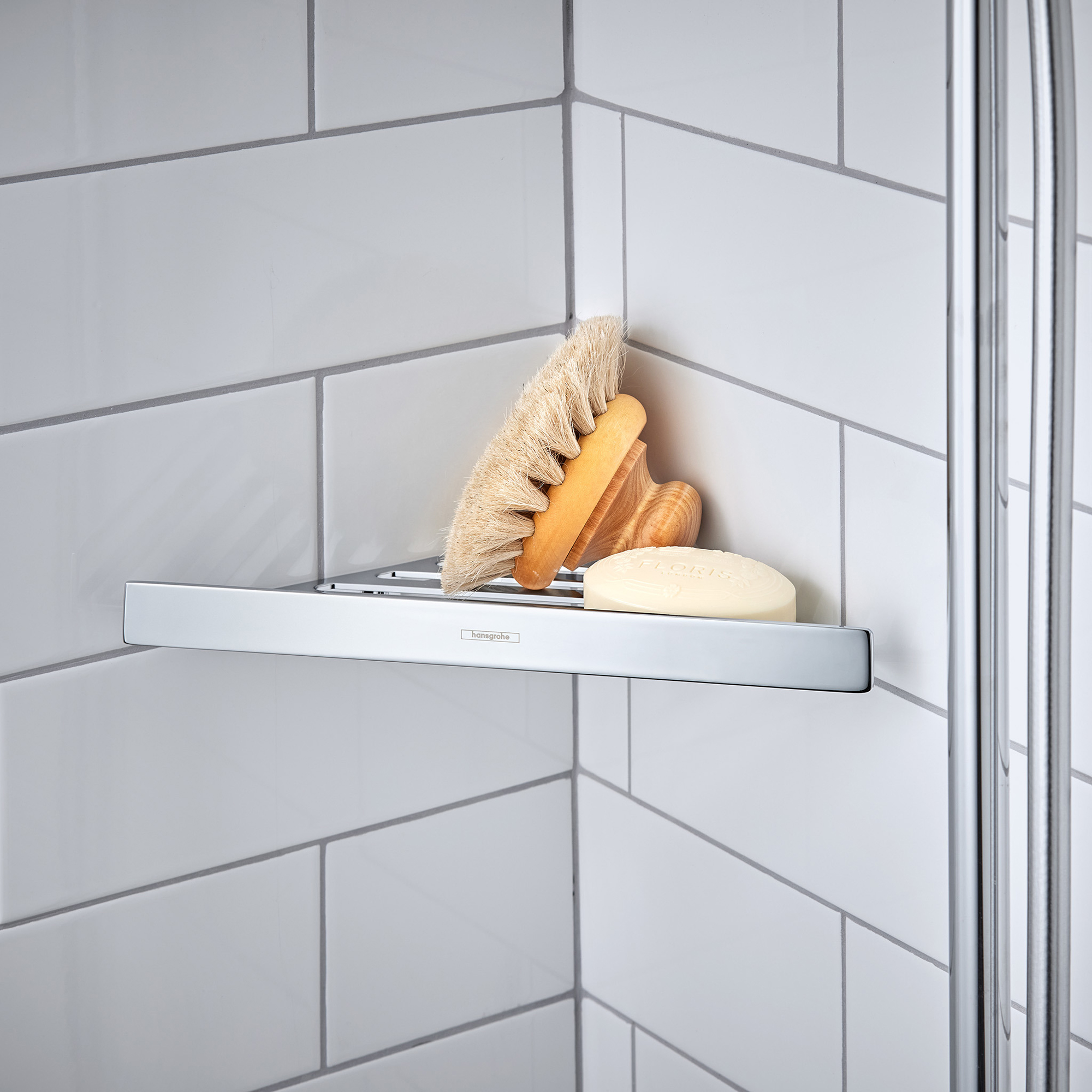 Hörnhylla Hansgrohe AddStoris