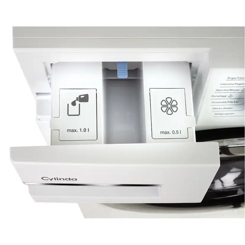 Tvättmaskin Cylinda FTA6384C Med Autodosering & Ånga