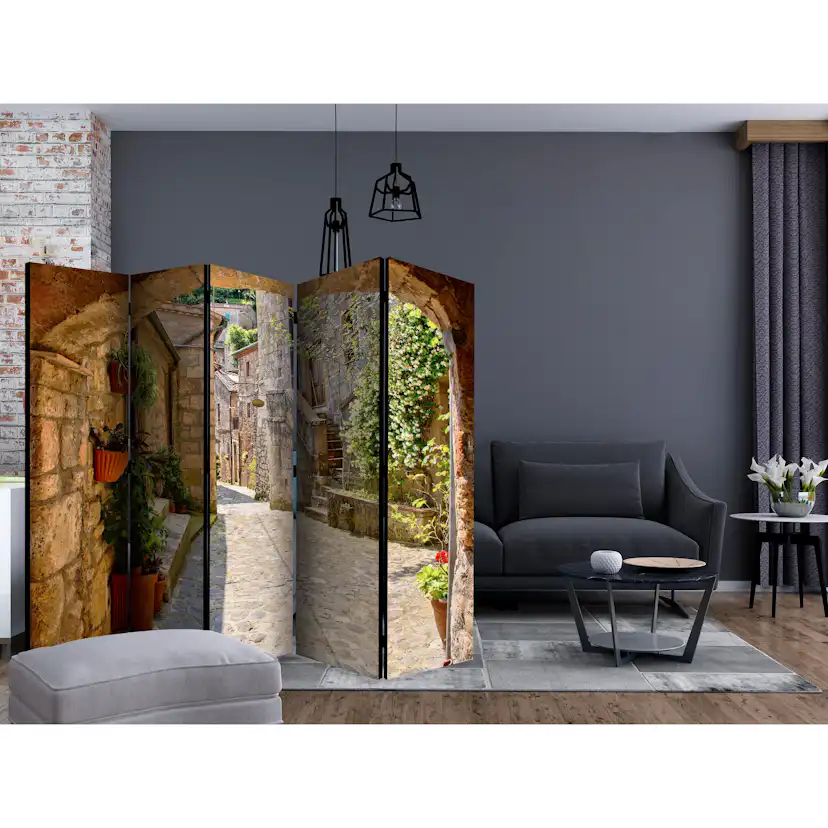 Rumsavdelare Arkiio Provincial Alley in Tuscany II 225x172 cm