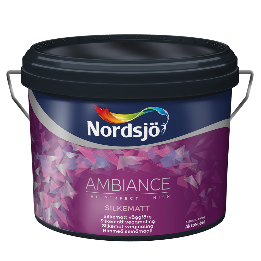 Väggfärg Nordsjö Ambiance Vit Silkematt