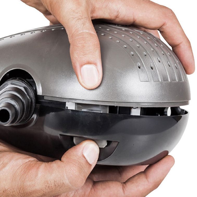 Gravitationsfilter Heissner Set 24 000 med Pump