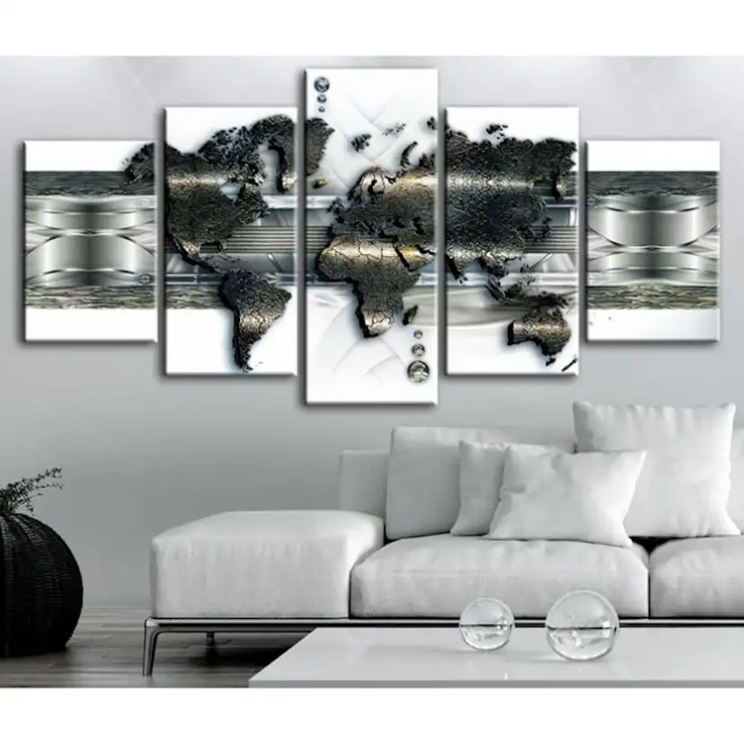 Tavla Arkiio Metal World Map