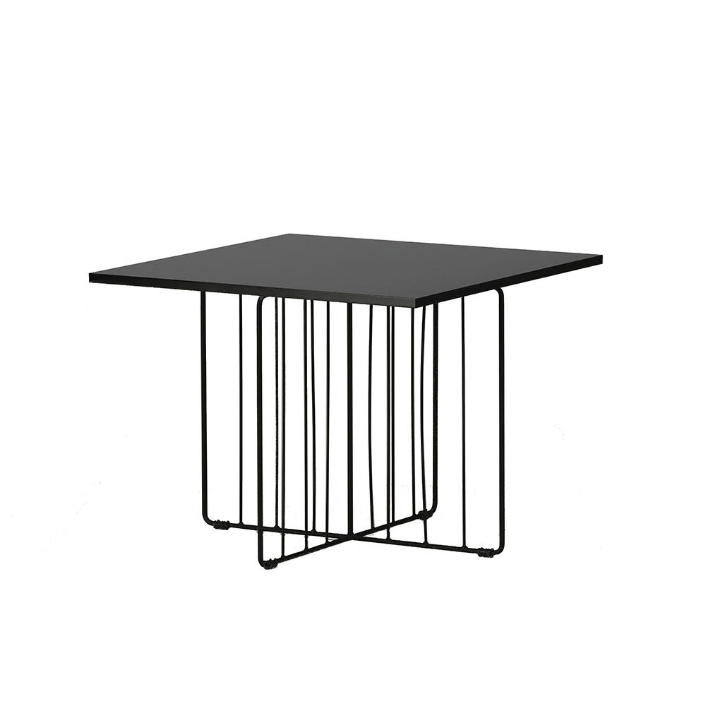 Dayton Sofa Table - Black / Black MDF Svart