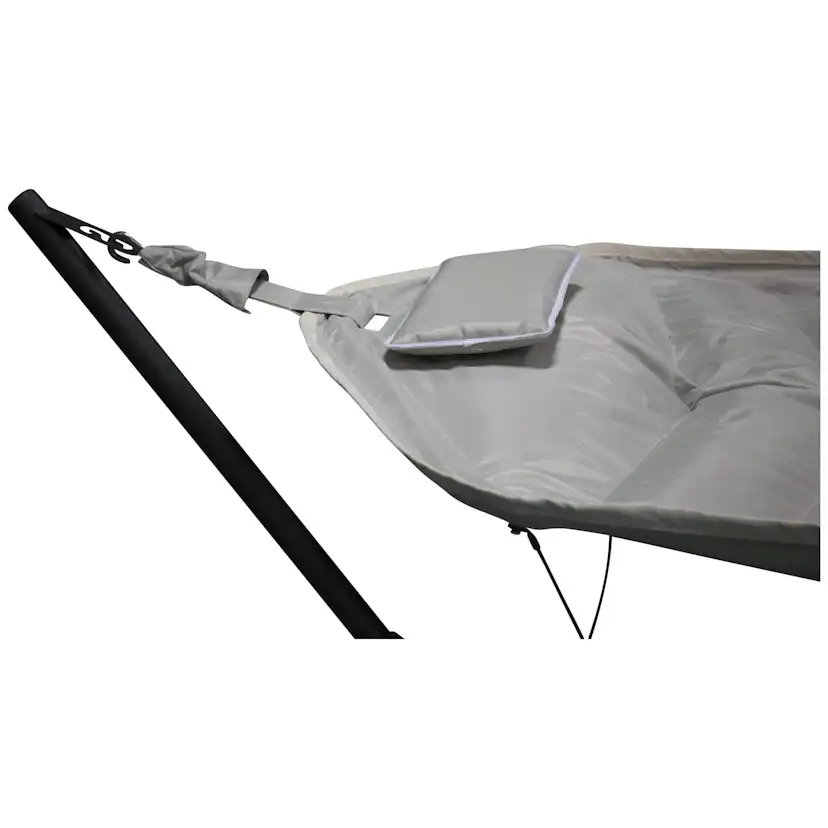 Niño - Hammock - Beige Fabric / black Frame Svart/Beige