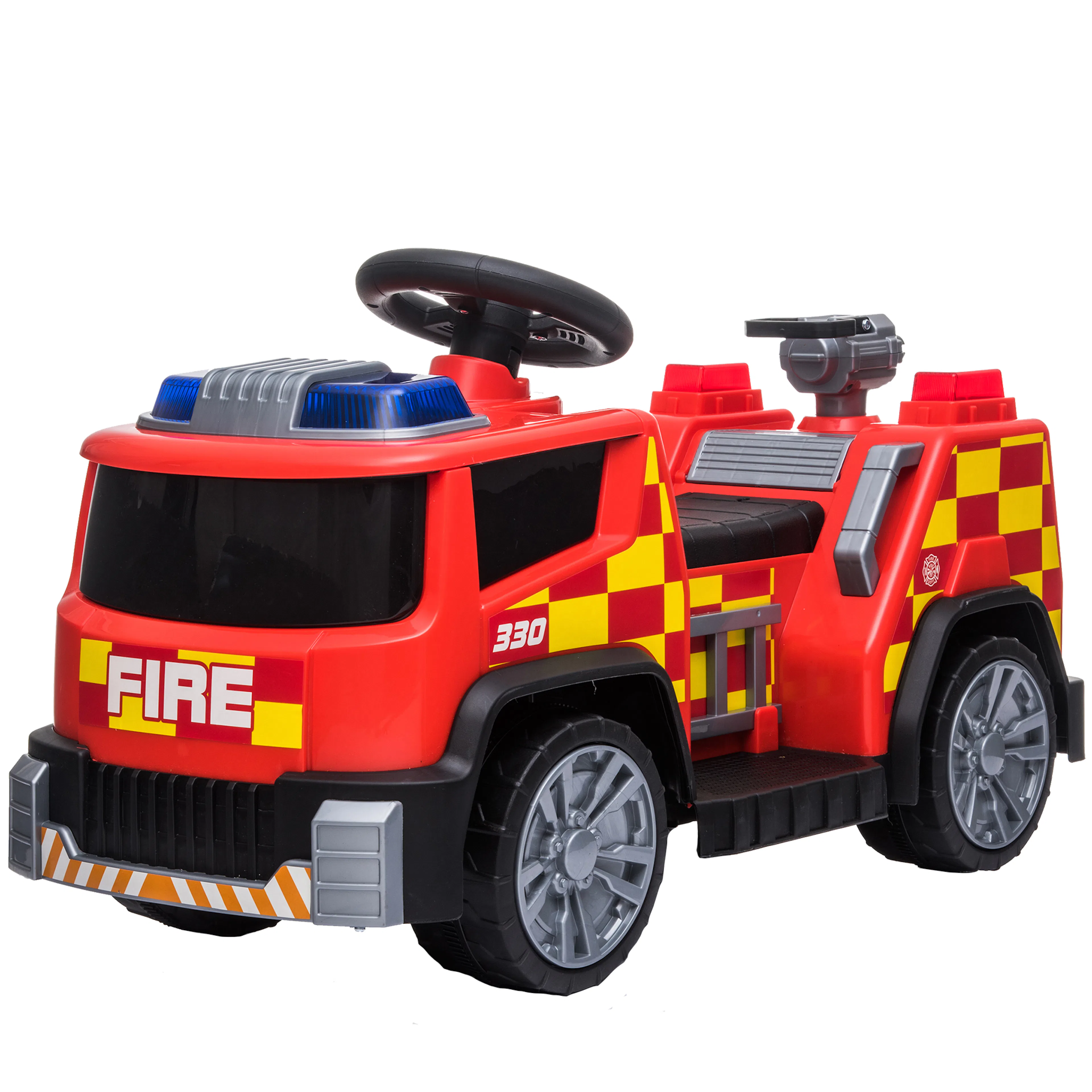 Elbil Nordic Play Brandbil 6V Röd