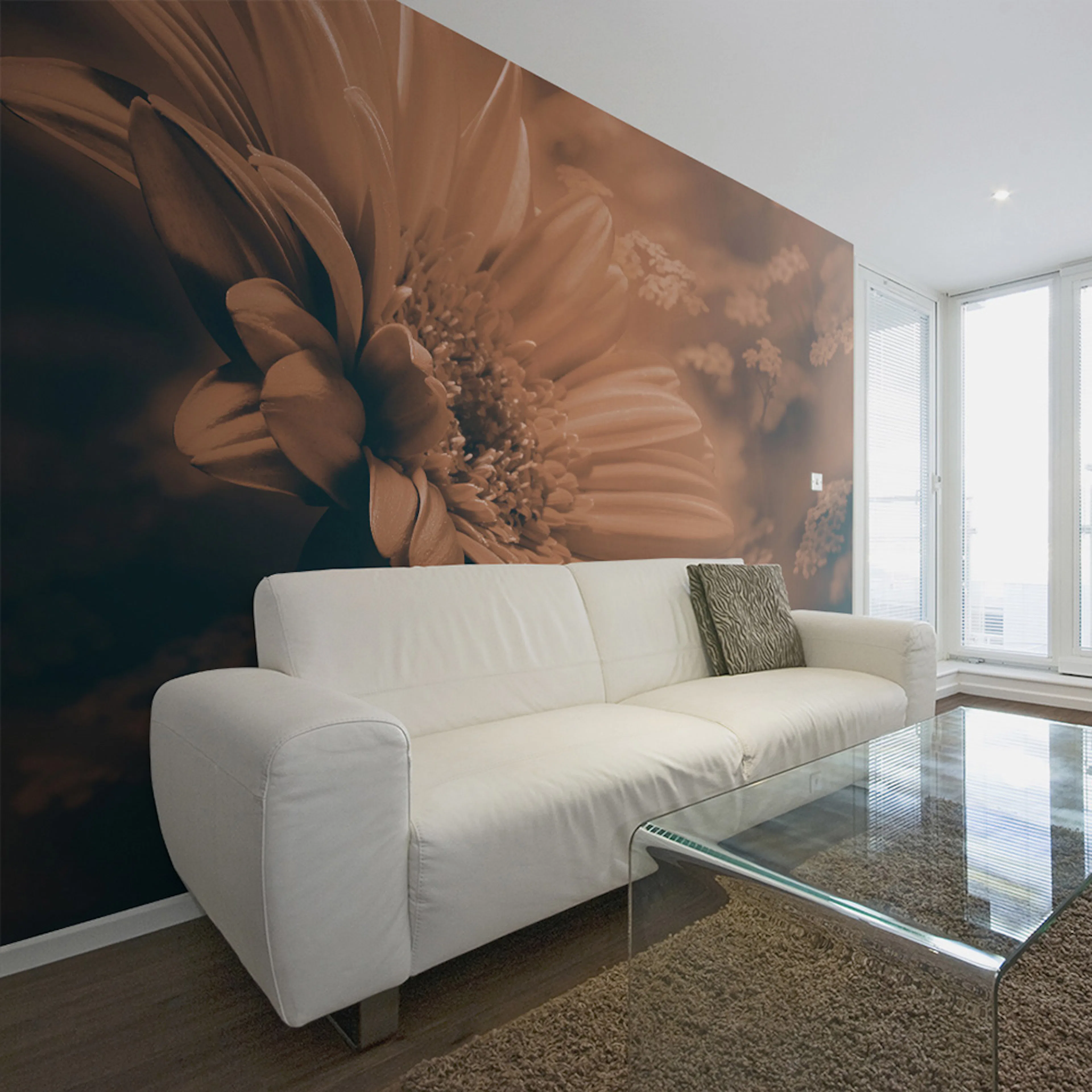 Fototapet Arkiio Gerbera I Brons