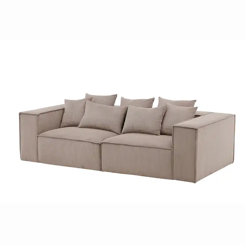 Soffa Vind Gillholmen Manchester Brun 3-Sits