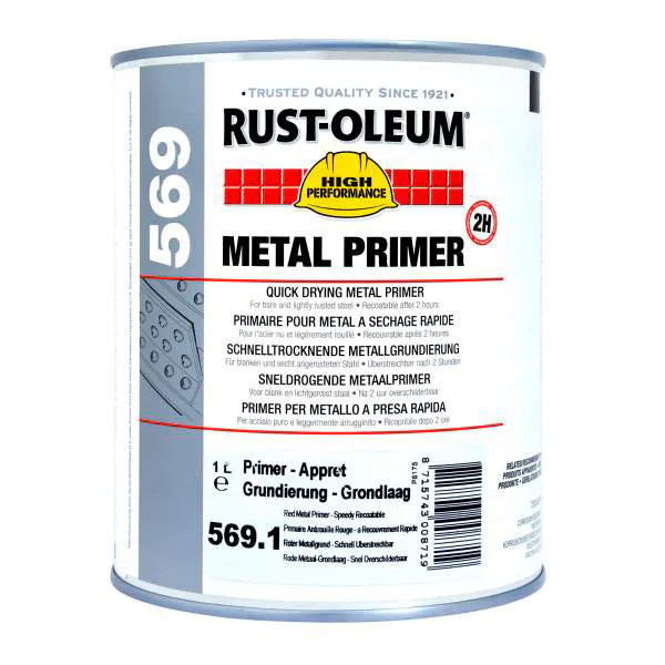 Metallgrund Snabbtorkande Rust-Oleum Röd