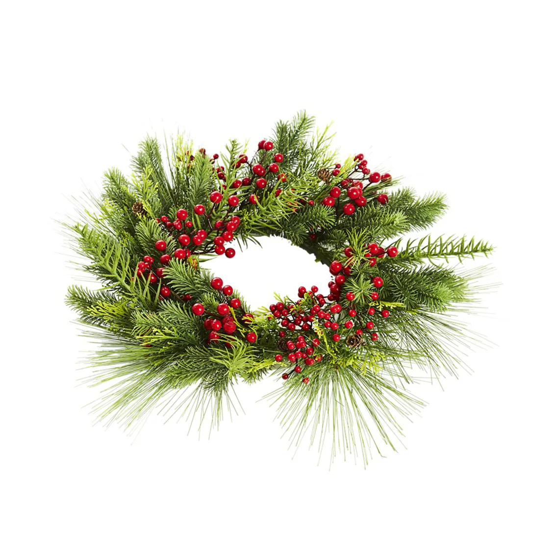 Krans Nordic Winter med Bär och Barr