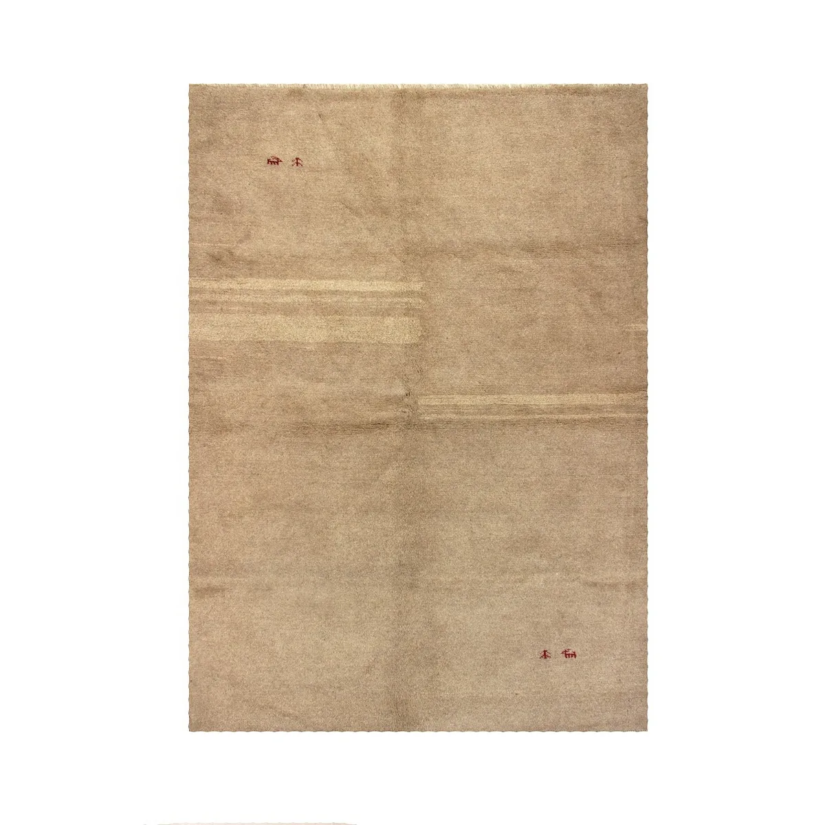 Persisk Matta Arkiio Gabbeh Shiraz Ull Creme 173x233