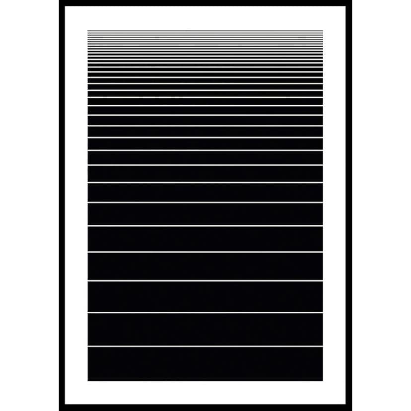 Poster Gallerix Minimalistic Black And White