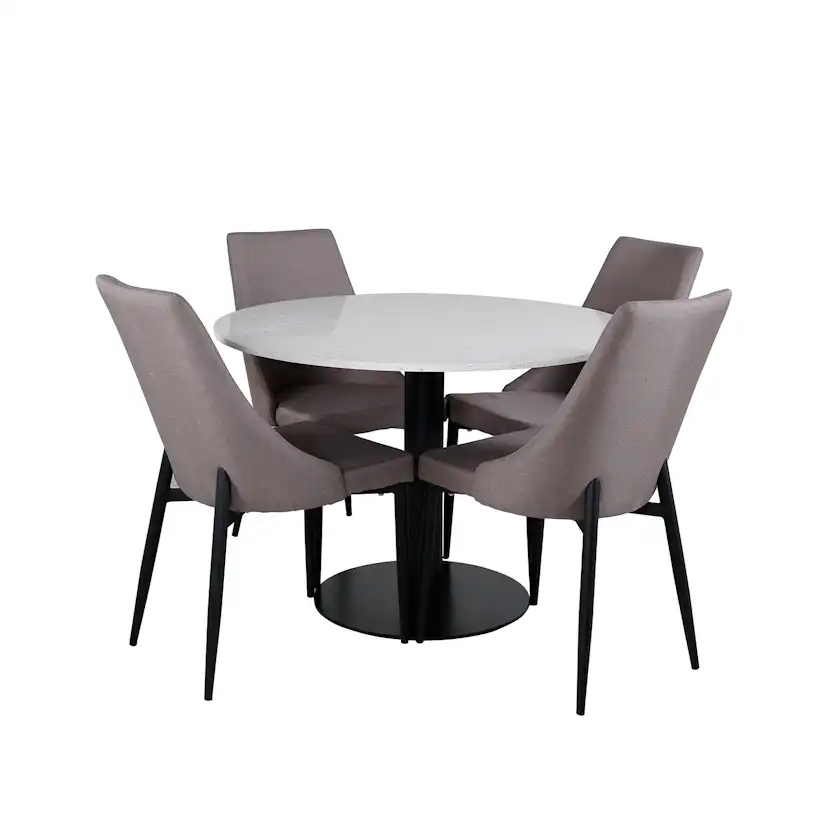 Matgrupp Venture Home Razzia med 4 Leone stolar