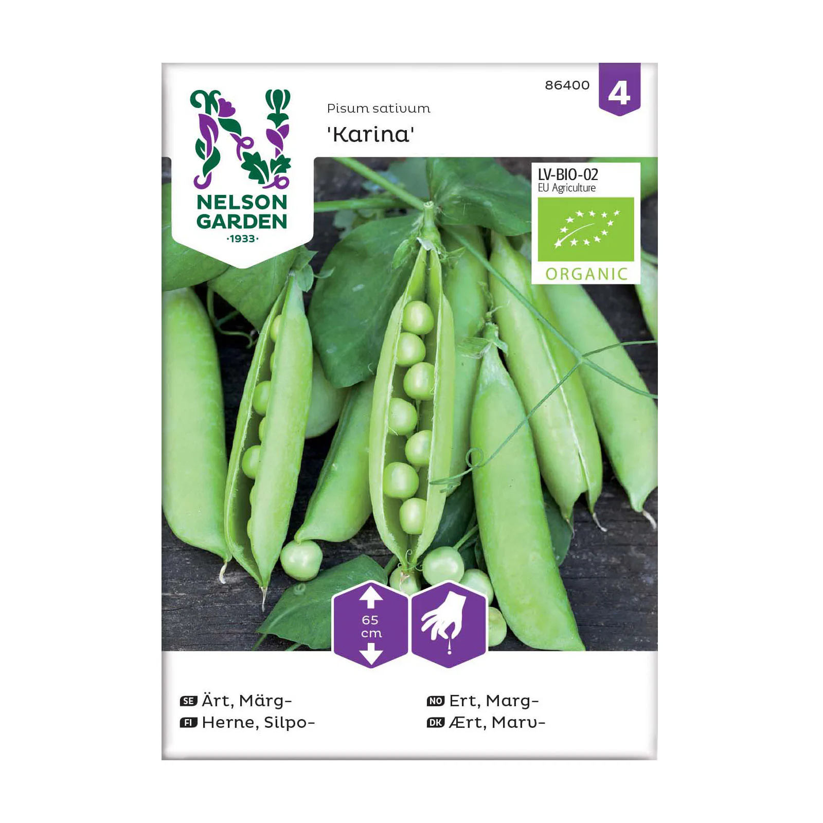 Frö Märgärt Nelson Garden Karina Organic
