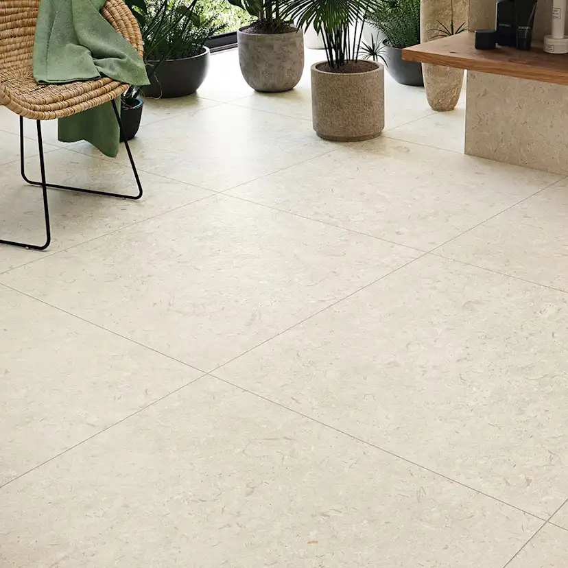 Klinker Tenfors Gotlandssten Bone 60x60 cm