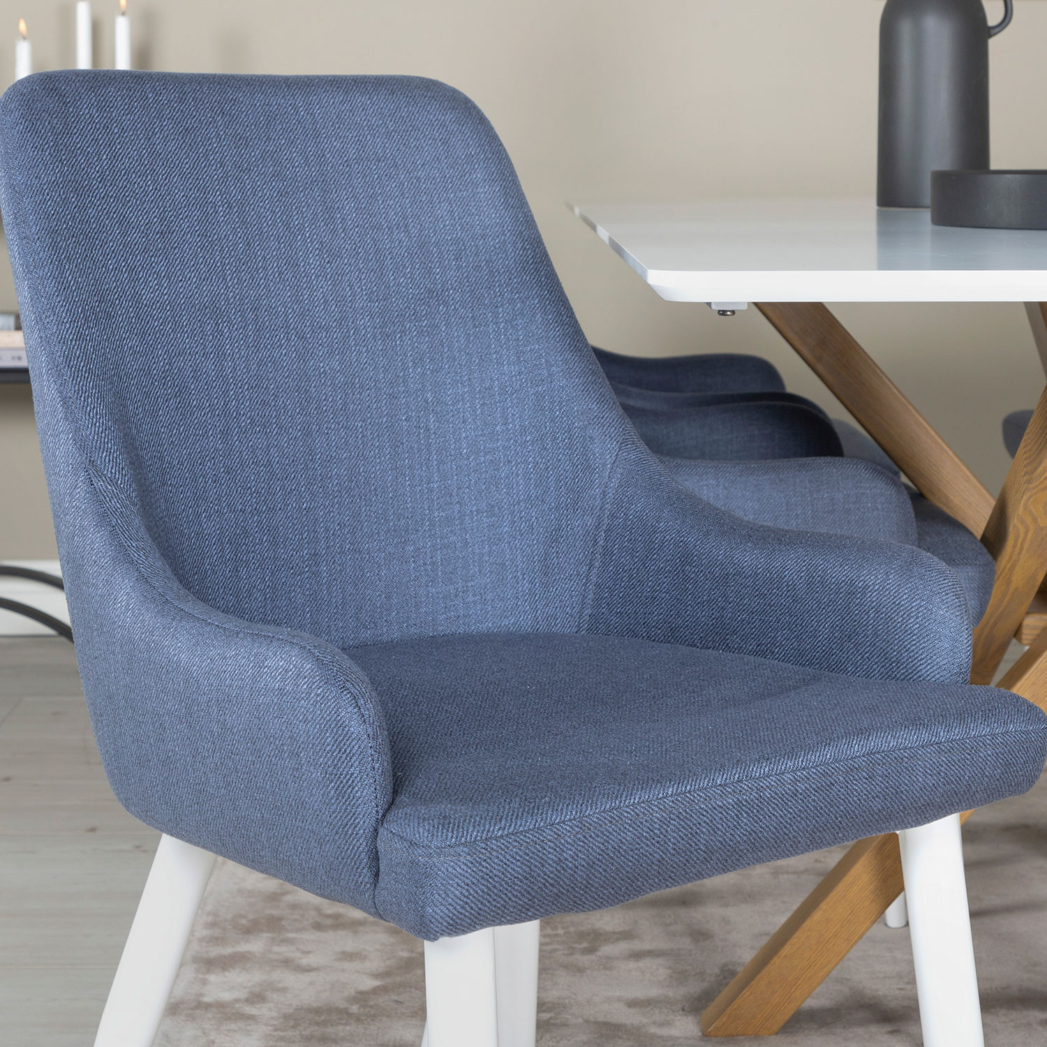 Matgrupp Venture Home Piazza med 6 Plaza stolar