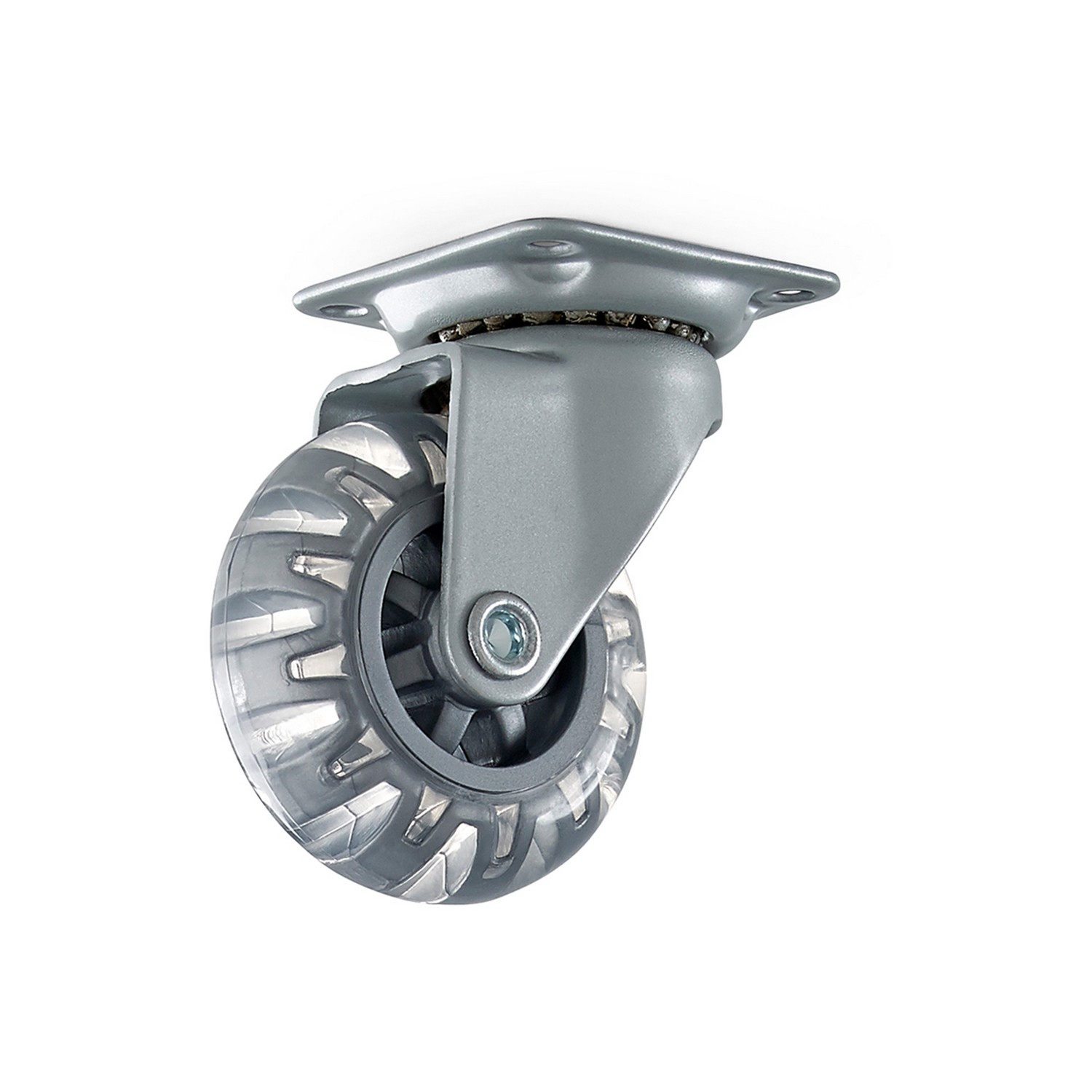 Möbelhjul Habo 4107 75mm Grå Grå