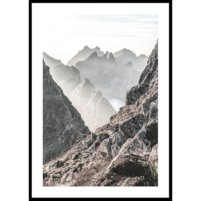 Poster Gallerix Majestic Mountain View