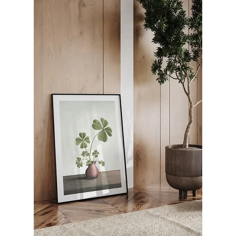 Poster Gallerix Four Leaf Clovers Luck