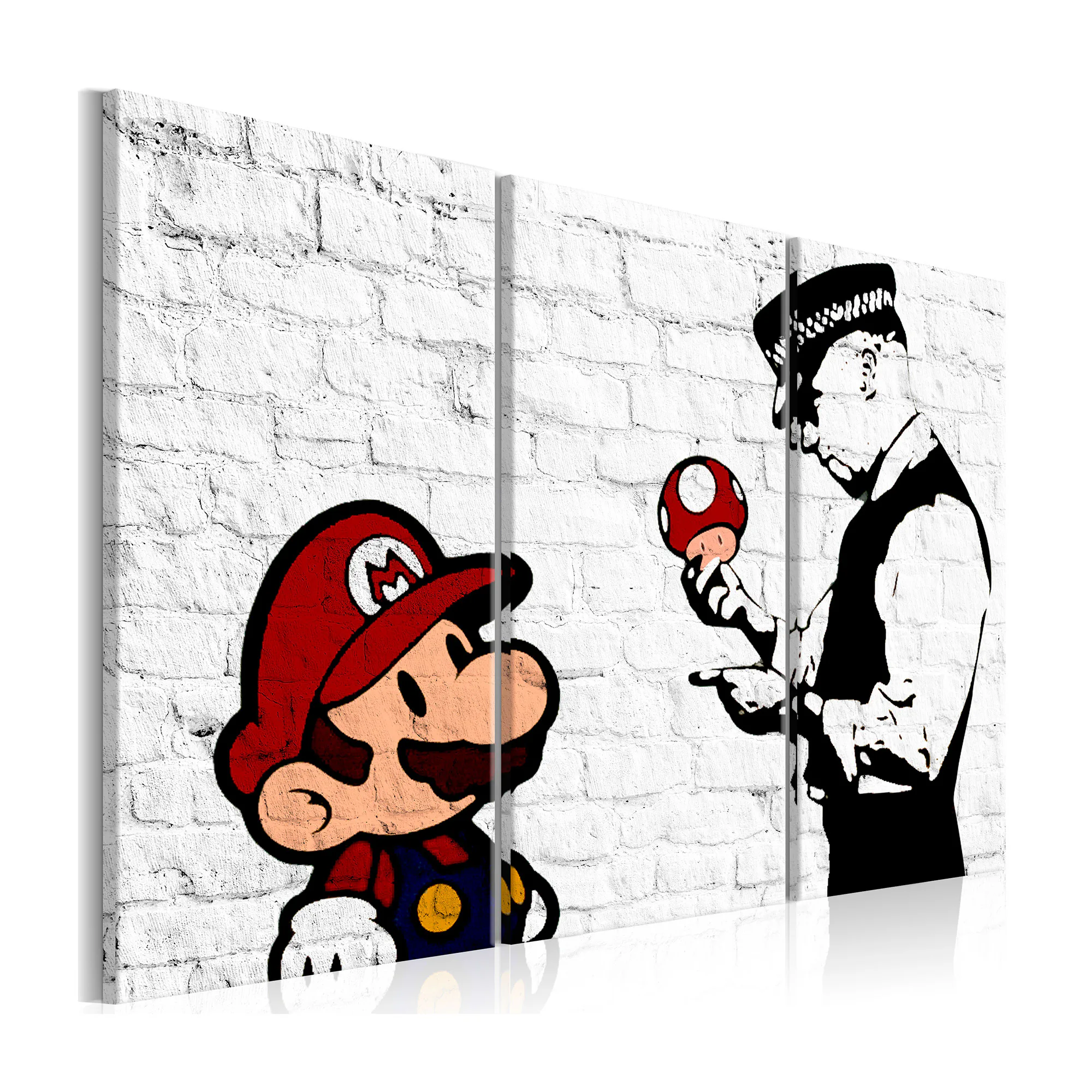Tavla Arkiio Mario Bros Banksy